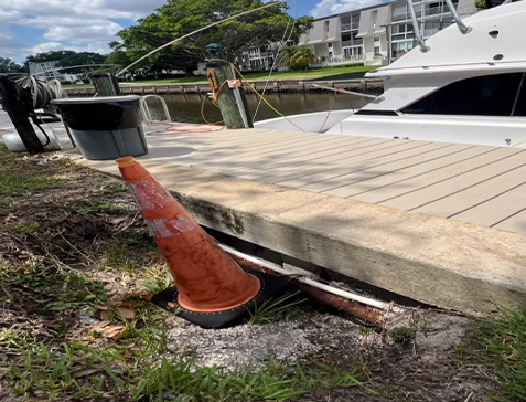 Seawall maintenance Broward County