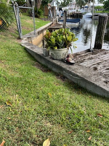 Seawall maintenance Broward County